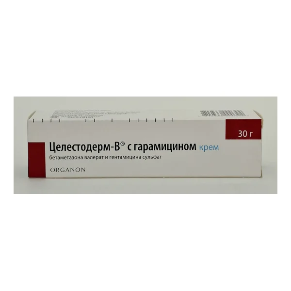 Ցելեստոդերմ գարամիցինով կրեմ 30 գր Շերինգ Պլաու Շվեցարիա
