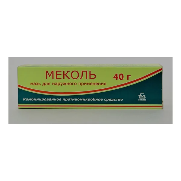 Mekol-Borimed ointment 40g Borisovskiy ZMP