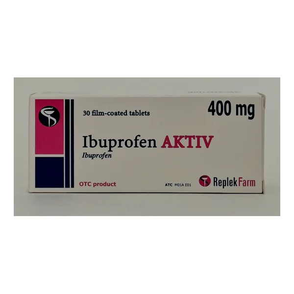 Ibuprofen active tablets 400mg x 30 ReplekFarm