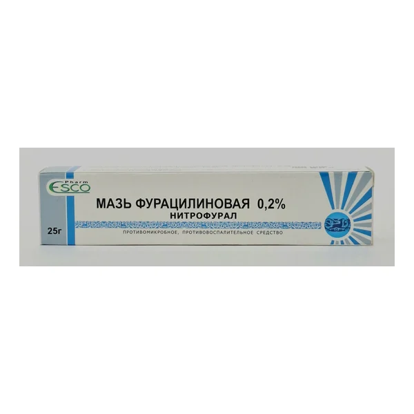 Ֆուրացիլինի քսուք 0.2% 25գ Էսկո Ֆարմ