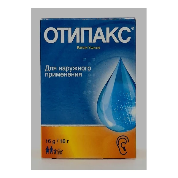 Otipax ear drops - 16g Biokodeks