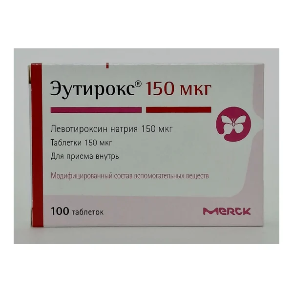 Eutiroks tablets 150mcg x 100 Nycomed Austria