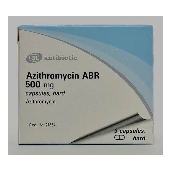 Азитромицин ABR 500мг капс. №3 Болгария.