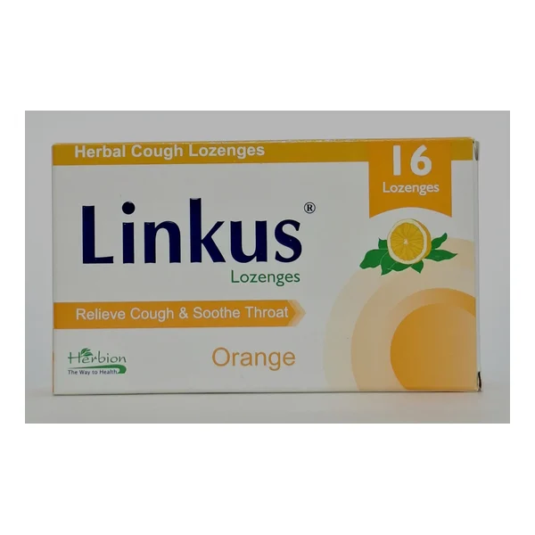 Линкас пастилки с привк. апельсина x 16 Herbion Пакистан