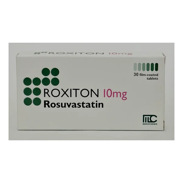 ROXITON (Rozuvastatin) tablets 10mg x 30 Medokhemi Kipr