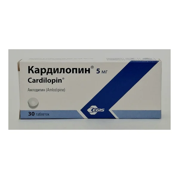 Cardilopin tablets 5mg x 30 Egis Vengriya