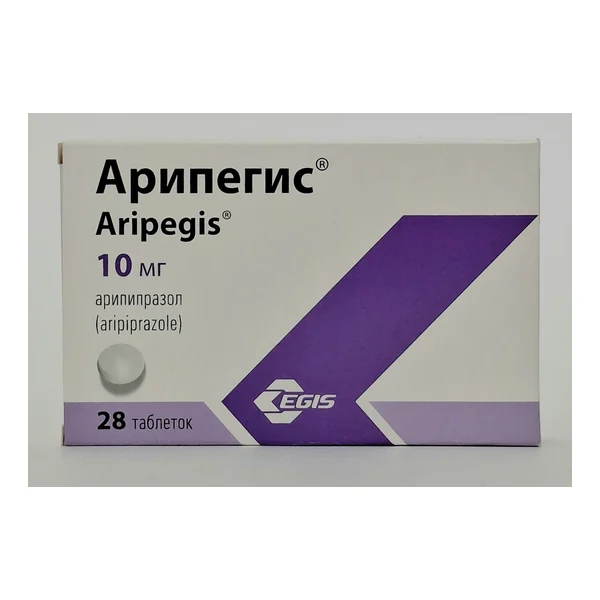 Aripegis 10mg tablets x 28 Egis Vengriya