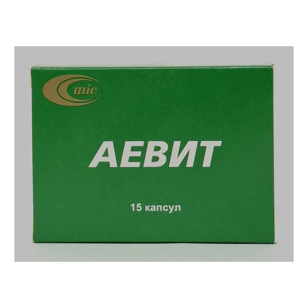 Aevit capsules x 15 Minskinterkaps. Belarus