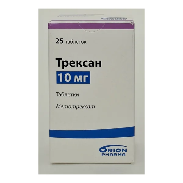 Trexan 10mg x 25 Orion