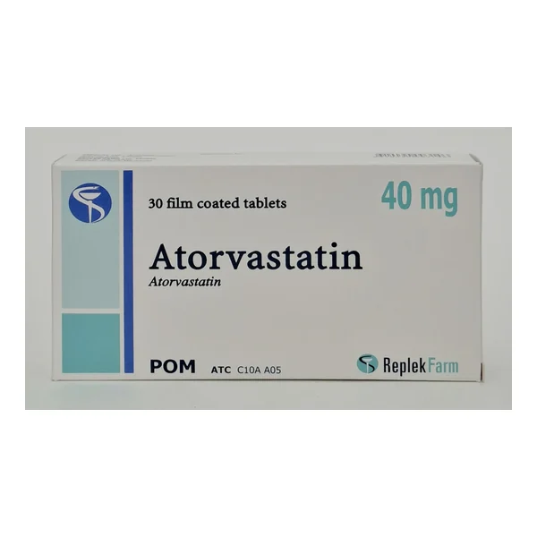 Atorvastatin 40mg tablets x 30 ReplekFarm