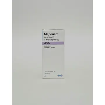 Madopar capsules 250mg x 100 Khoffman Lya Rosh