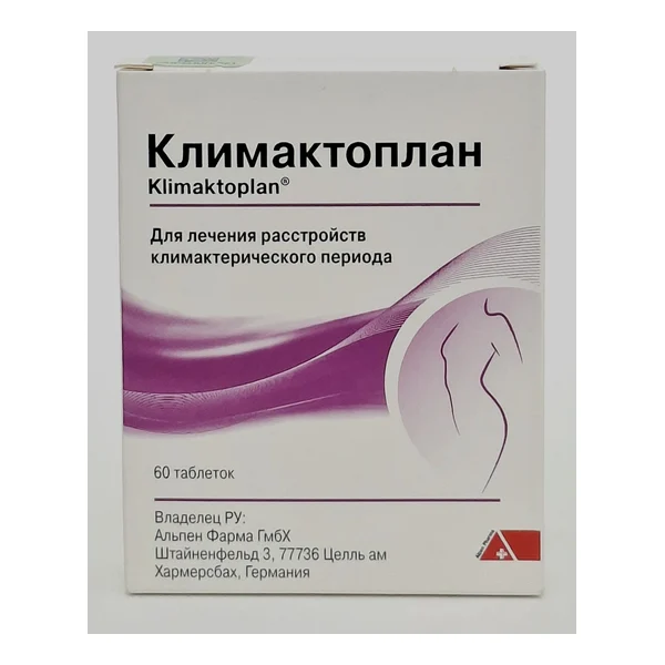 Klimaktoplan A tablets x 60 DKhU Germany
