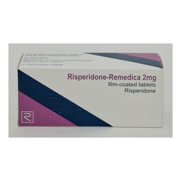 Risperidone 2mg tablets x 60 Remedika Kipr