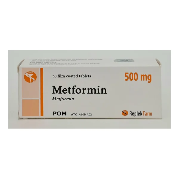 Metformin tablets 500mg x 30 ReplekFarm