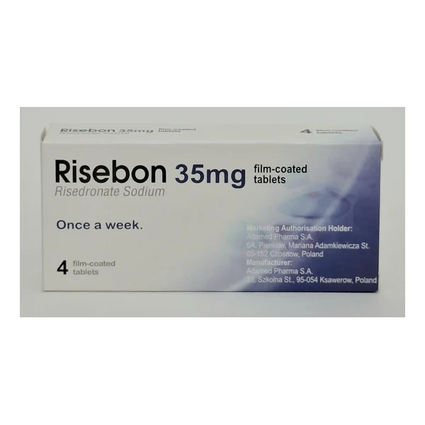 Risebon coated tablets 35mg x 4 Polfa