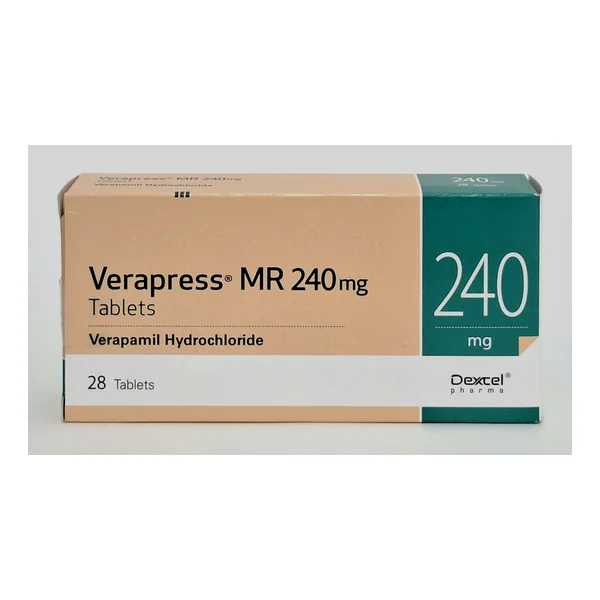 Верапресс MR тб 240мг №28 Dexcel-pharma
