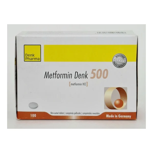 Metformin - Denk tablets 500mg x 100 Denk Pharma