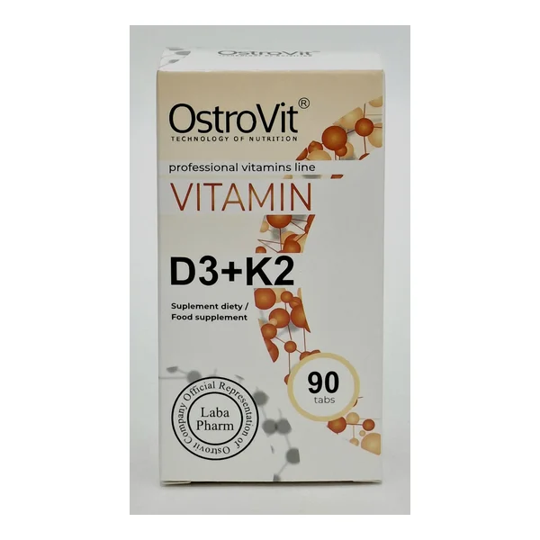 Витамин D3+К2 таб. N90 (Островит) Польша