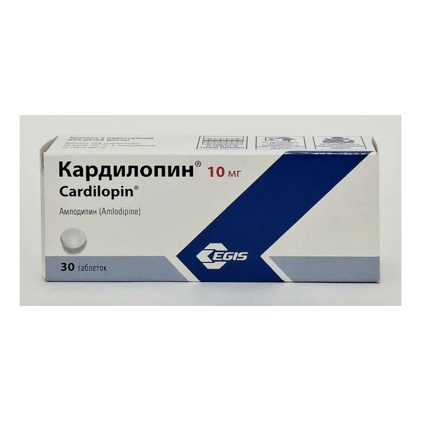 Cardilopin tablets 10mg x 30 Egis Vengriya