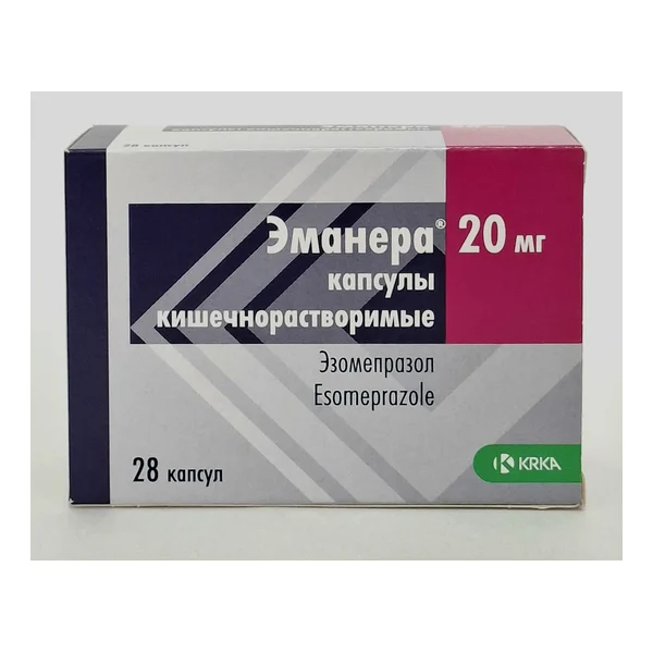 Эманера 20мг таб №28 КРКА