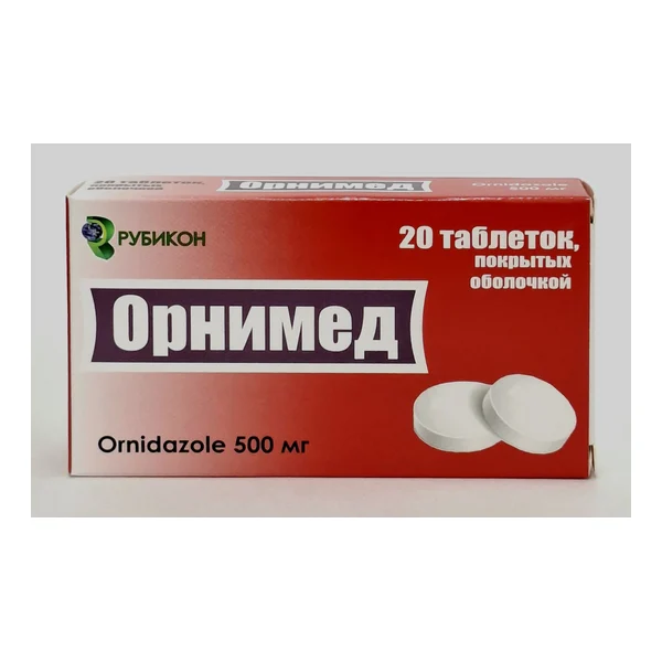 Ornimed coated tablets 500mg x 20 Belarus