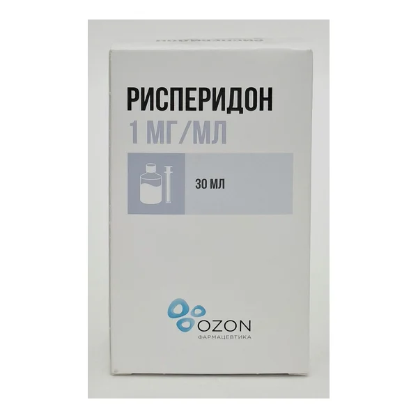 Risperidone solution 1mg/ml - 30ml Ozon OOO