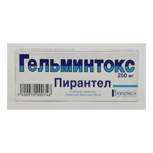 Gelmintoks tablets 250mg x 3 Innotek France