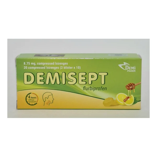 DEMISEPT lozenges 8.75mg x 20 Demi Farm, Angliya