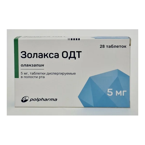 Zolaxa ODT tabletsdisperg in oral cavity 5mg x 28 Polfa