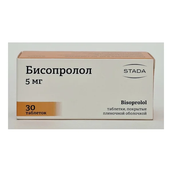 Bisoprolol tablets 5mg x 30 STADA