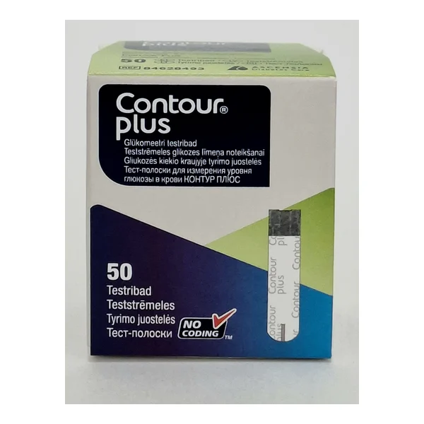Stripy for glucometer Contour plus x 50 Bayer