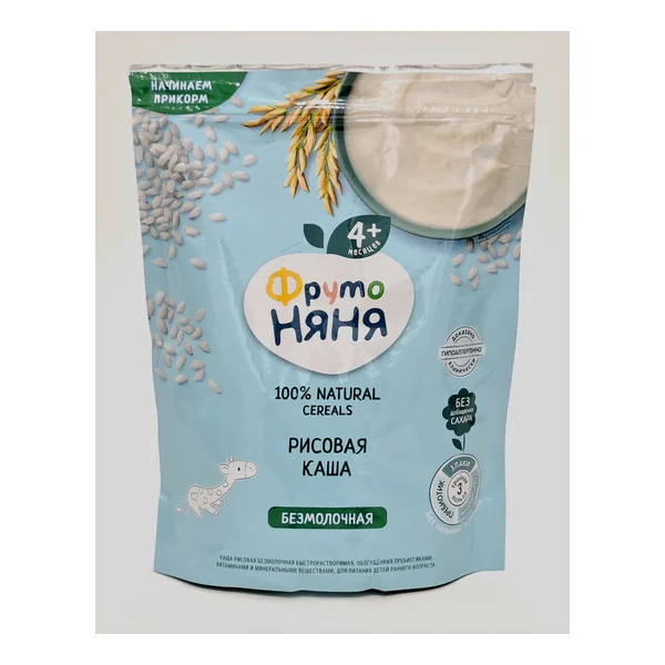 Fruto Nyanya without/for rice 4+ months 200g Progress, Russia