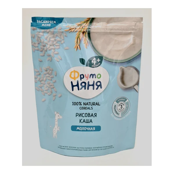 Fruto Nyanya m/for rice 4+ months 200g Progress, Russia