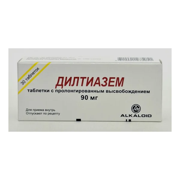 Diltiazem tablets prolong 90mg x 30 Alkaloid Skope