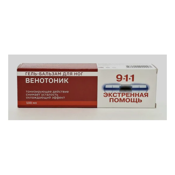 Venotonik 911 foot gel for tyazhesti. pain and otekakh 100ml Mirolla