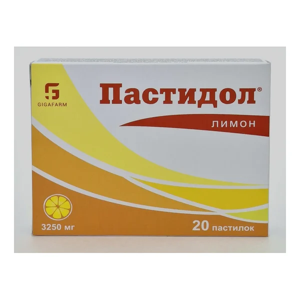 Пастидол лимон N20 Гига фарм ООО