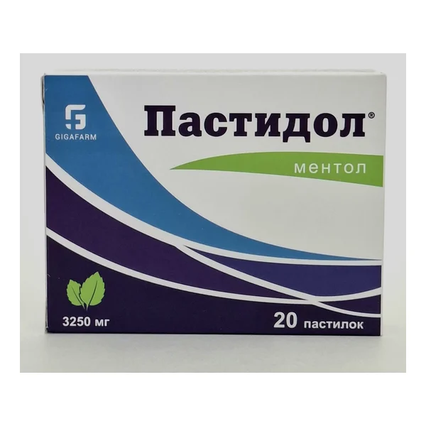 Пастидол ментол N20 Гига фарм ООО