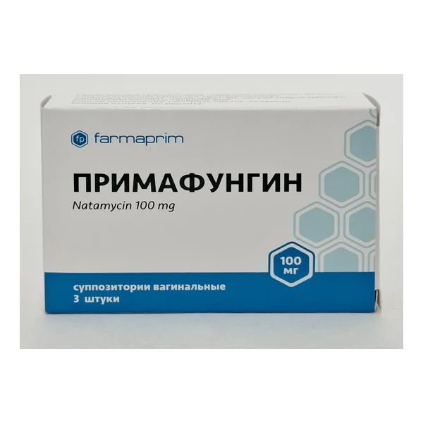 Примафунгин ваг. супп. 100мг x 3 Фармаприм.Молдова