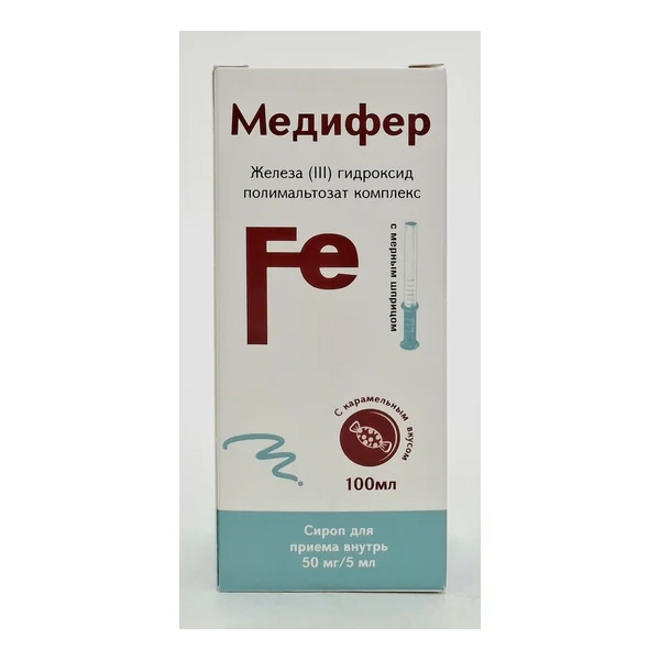 Medifer syrup 10mg/ml 100ml bottle x 1 Medikal Orizon, Armeniya