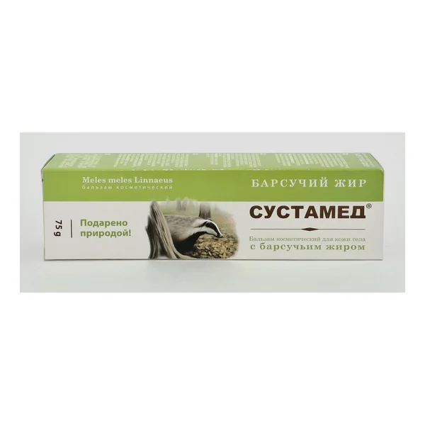 Sustamed biobalzam for joints with barsuchim zhirom 75ml Fitosila. Russia