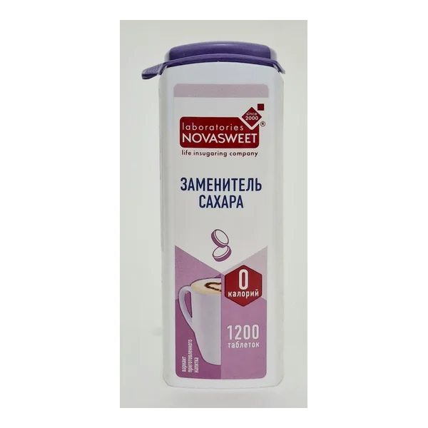 Zamenitel sugar Novasvit tablets x 1200 Novaprodukt Russia