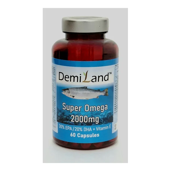 Դեմիլենդ Սուպեր Օմեգա 2000մգ (Demiland Super Omega 2000mg) N60 պատիճ Դեմի ֆարմ