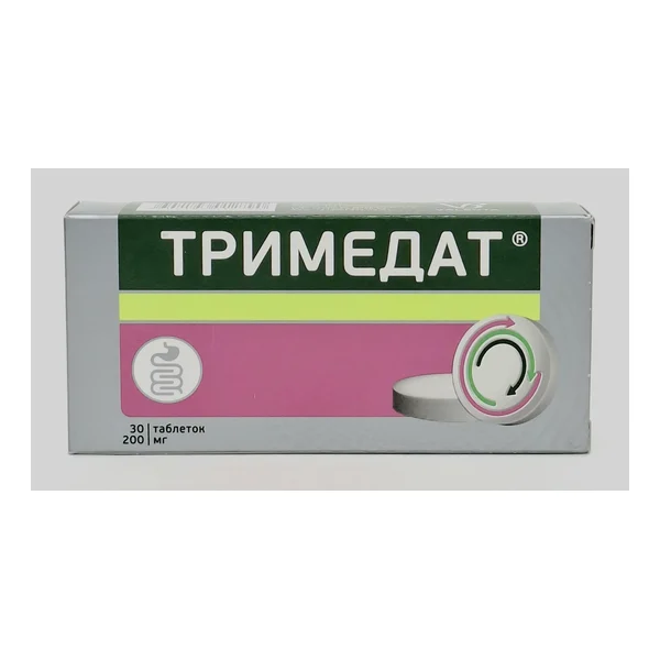 Тримедат таб. 200МГ №30 VALENTA PHARMACEUTICA. РОССИЯ