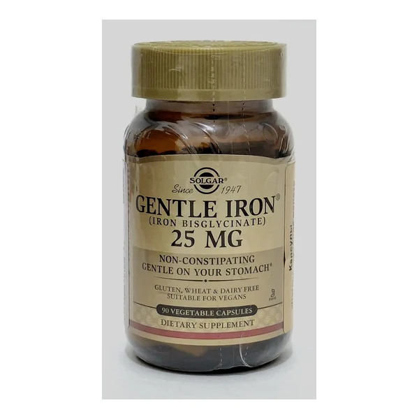 Dzhentl ayron iron capsules 25mg x 90 Solgar Vitamin