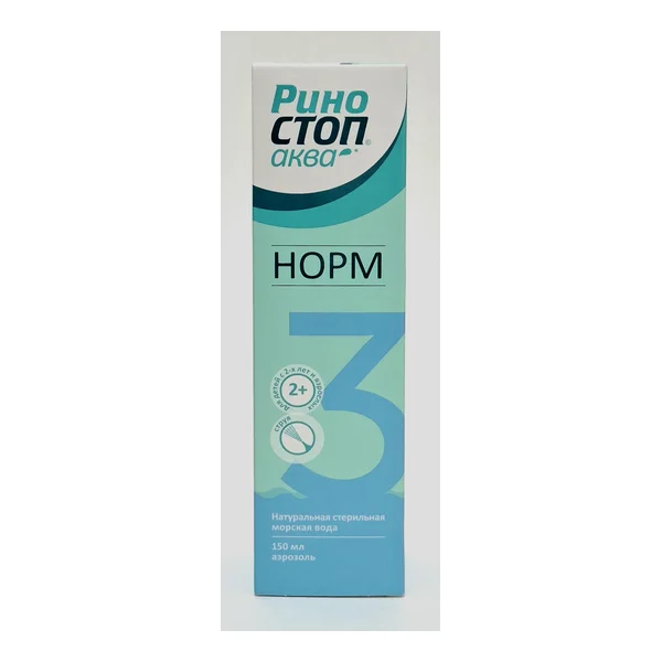 Rinostop aqua normal 3 nasal spray 150ml AySiEn, Russia