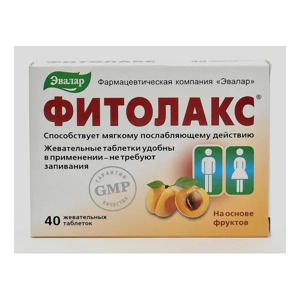 Fitolaks tabletsN40 Evalar Russia