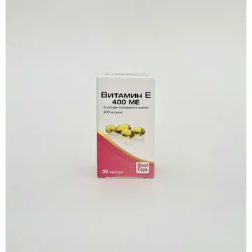 Vitamin E capsules 400mg x 30 RealKaps RF