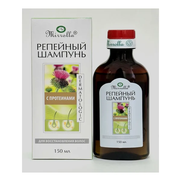 Shampoo Repeynyy for vosstanovleniya hair 150ml Mirrolla. Russia