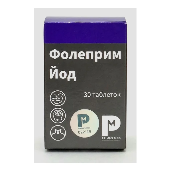 Фолеприм Йод таб. N30 Армения