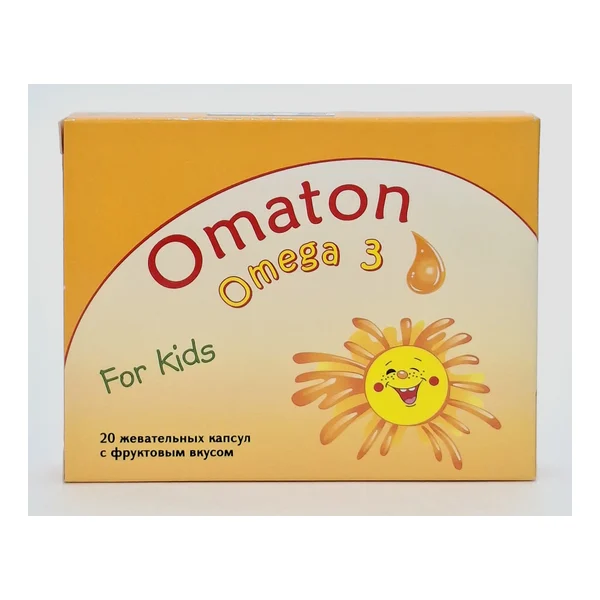 Omaton (omega-3) for kids capsules x 20 USA